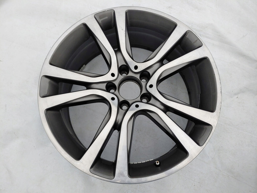 1x Alufelge 19 Zoll 8.5" 5x112 48ET Glanz Graphit A2124014802 Mercedes-Benz W212