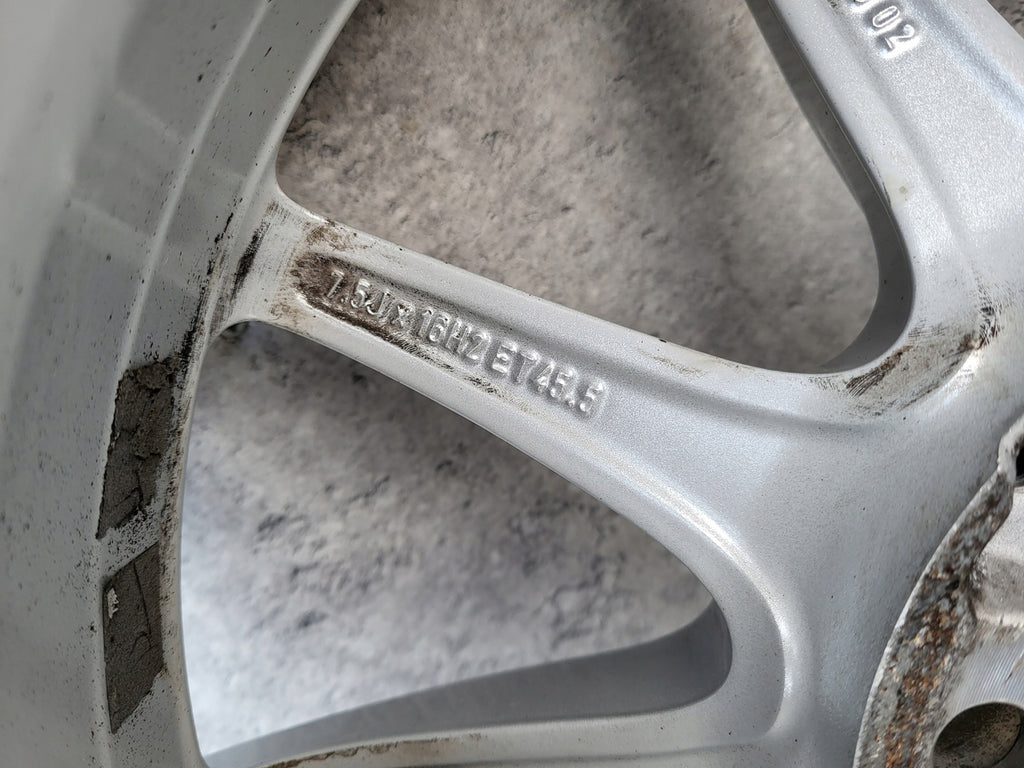 1x Alufelge 17 Zoll 7.5" 5x112 A2124014002 Mercedes-Benz W212 Rim Wheel