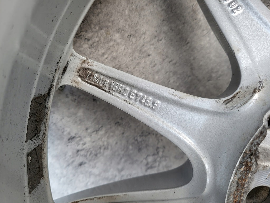 1x Alufelge 17 Zoll 7.5" 5x112 A2124014002 Mercedes-Benz W212 Rim Wheel FEL2460057164yo
