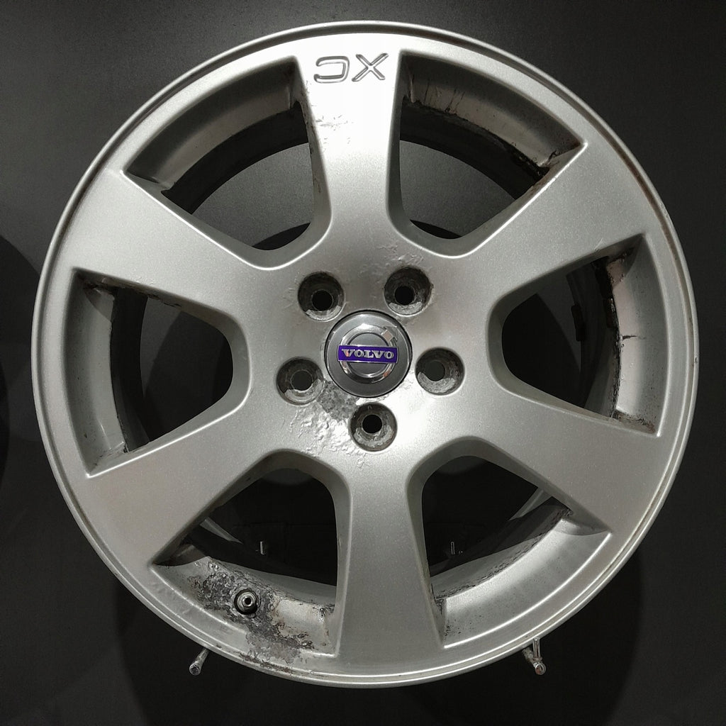 4x Alufelge 17 Zoll 7.5" 5x108 55ET Glanz Silber Volvo V60 I Xc60 Rim Wheel FEL6484996646cb