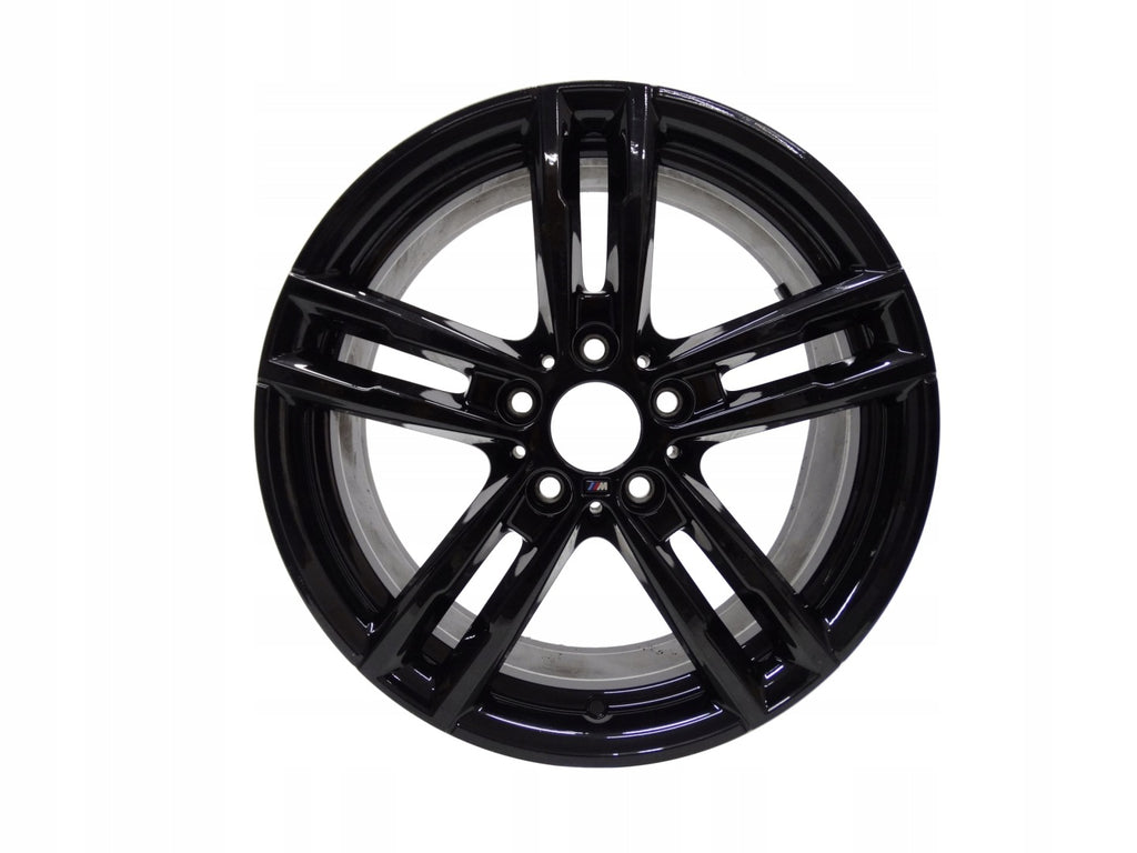 1x Alufelge 18 Zoll 8.0" 5x120 52ET Glanz Schwarz 8074186 BMW 1 F21 F20 FEL8758996887oz