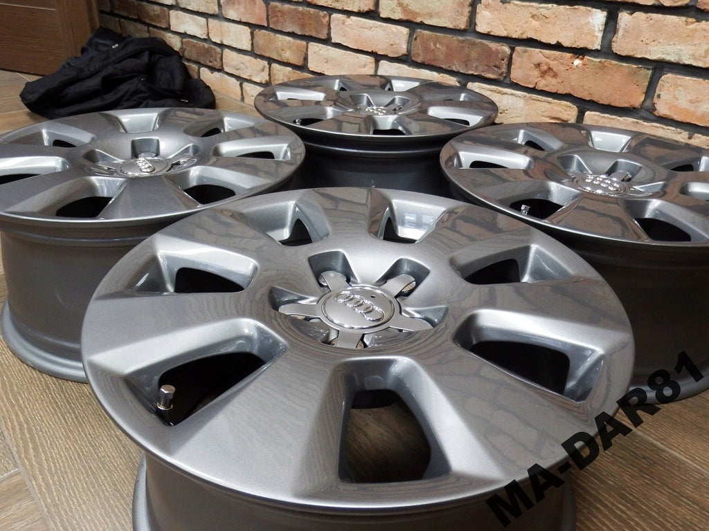 4x Alufelge 16 Zoll 7.5" 5x112 37ET Glanz Grau 4G0601025 Audi A6 C7 B9 Rim Wheel FEL2567464238tg