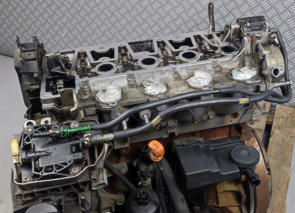 Motor Peugeot I RHE DW10CTED4 2.0 HDI 150PS 110kW 2009 Diesel Engine Unkomplett