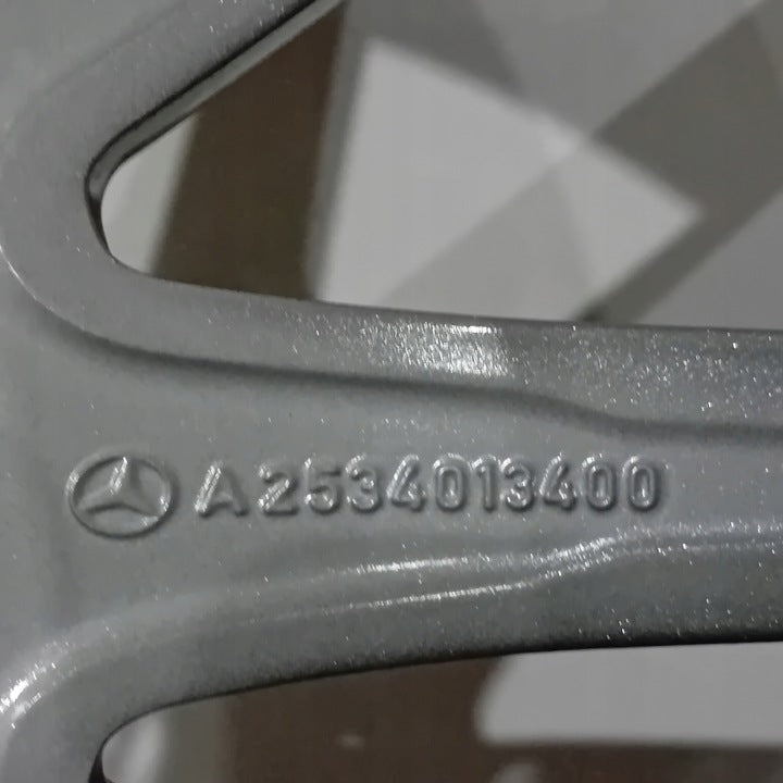 1x Alufelge 19 Zoll 8.0" 5x112 56ET A2534013400 Mercedes-Benz Amg Rim Wheel FEL3892089820uy