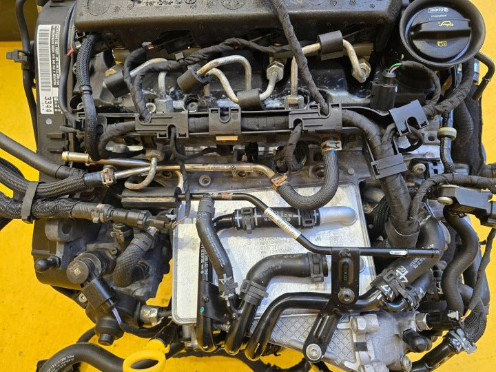 Motor VW Tiguan Allspace DFG 2.0 TDI Diesel Engine Komplett MOT5908359175bk