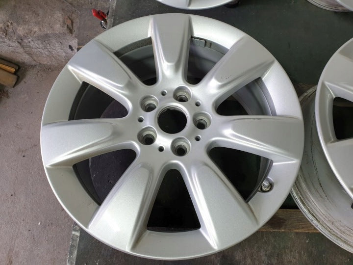 4x Alufelge 17 Zoll 7.5" 5x112 52ET Silber Audi Mini I Rim Wheel FEL1879404801gv