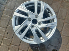 Load image into Gallery viewer, 1x Alufelge 16 Zoll 6.5" 4x108 38ET Glanz Grau 9825165280 Peugeot 208 Rim Wheel FEL8935007443px