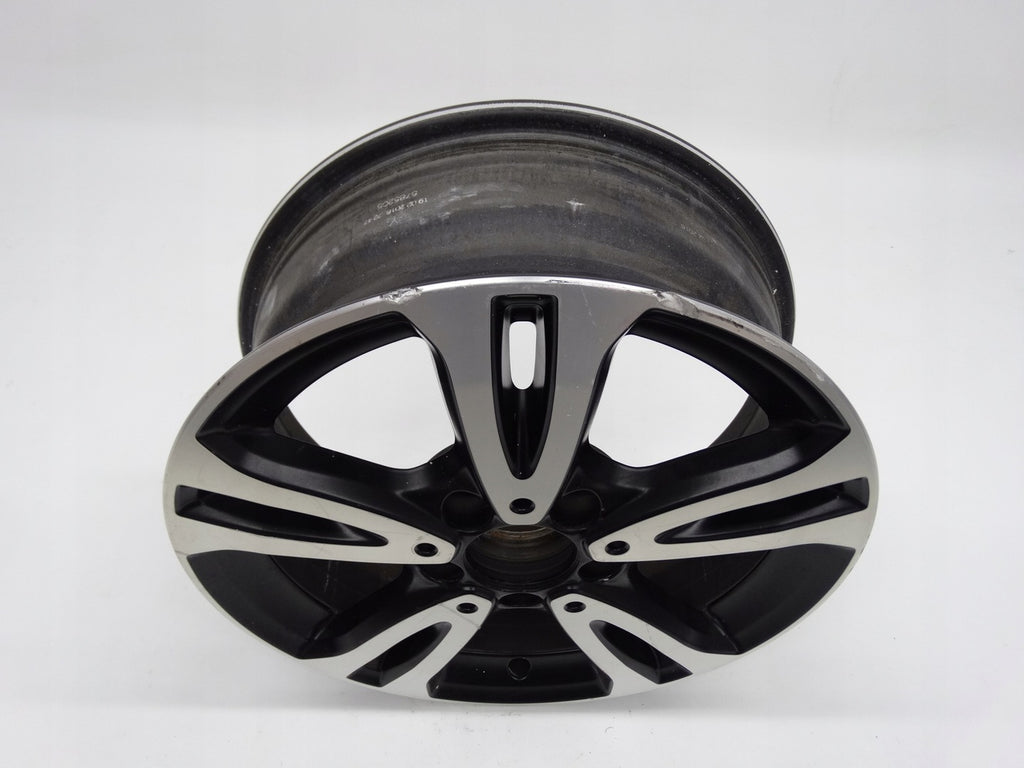 1x Alufelge 16 Zoll 6.5" 5x112 49ET Matt Schwarz A2464010000 Mercedes-Benz W246