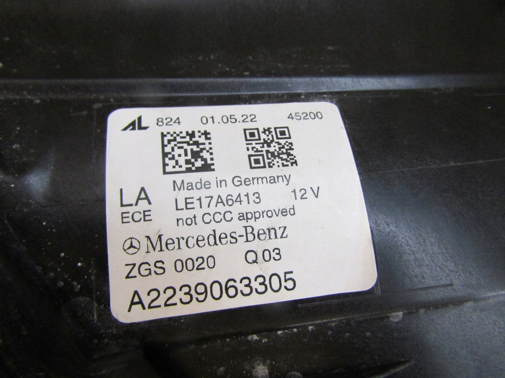Frontscheinwerfer Mercedes-Benz W223 A2239063305 LED Links Headlight SCH3902634790ia