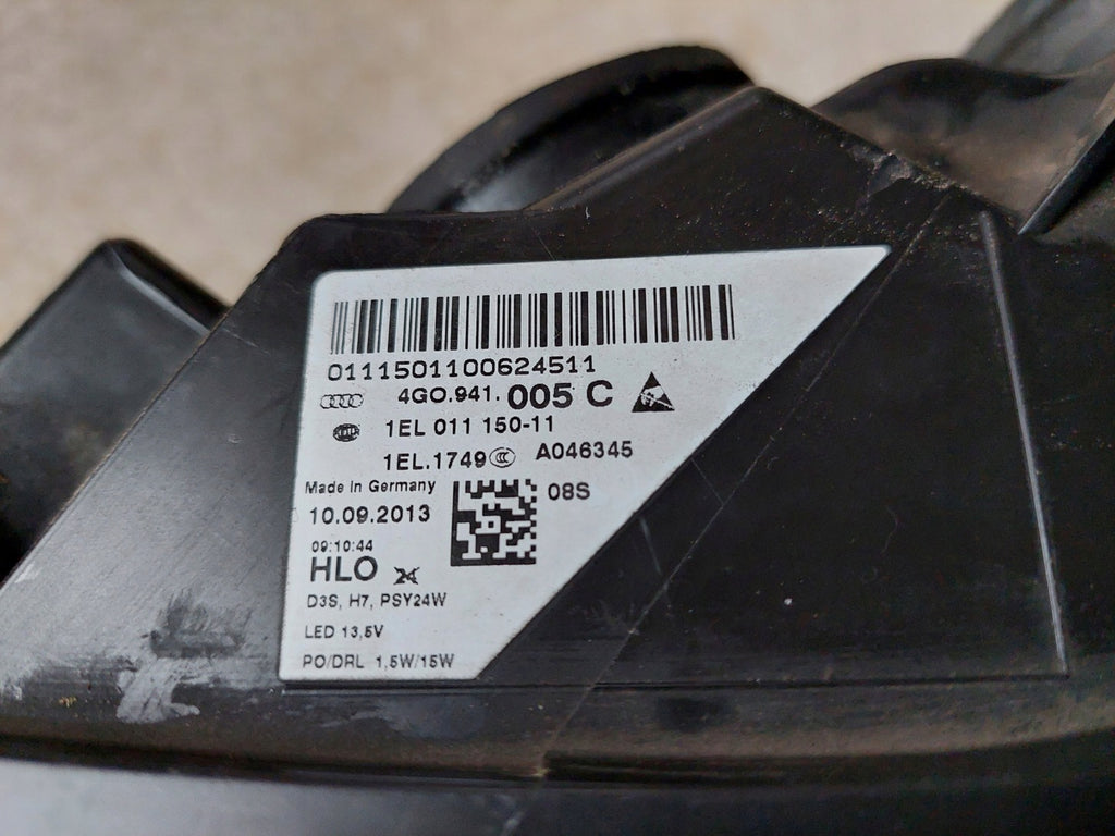 Frontscheinwerfer Audi A6 C7 4G0941005C LED Ein Stück (Rechts oder Links) SCH6933857002py