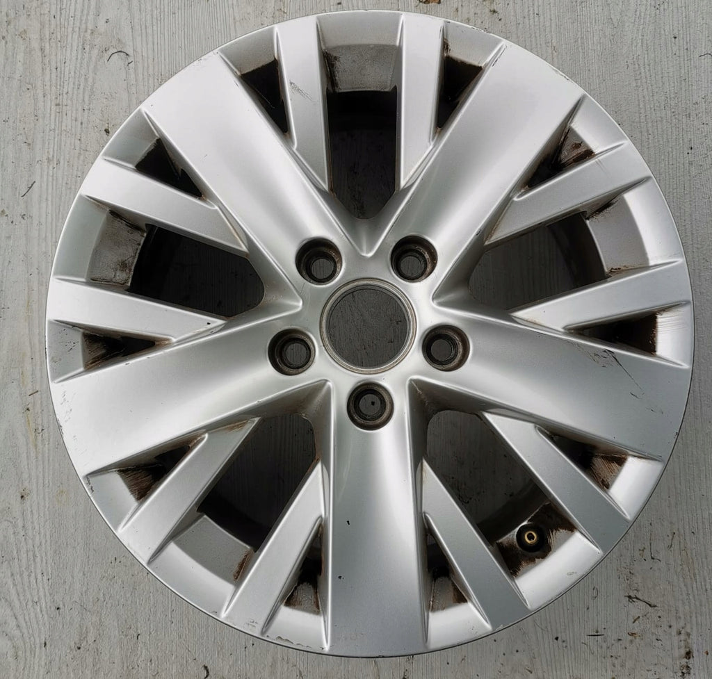 1x Alufelge 16 Zoll 6.5" 5x112 50ET Glanz Silber 5K0601025AL VW Golf Vi FEL5266104247py