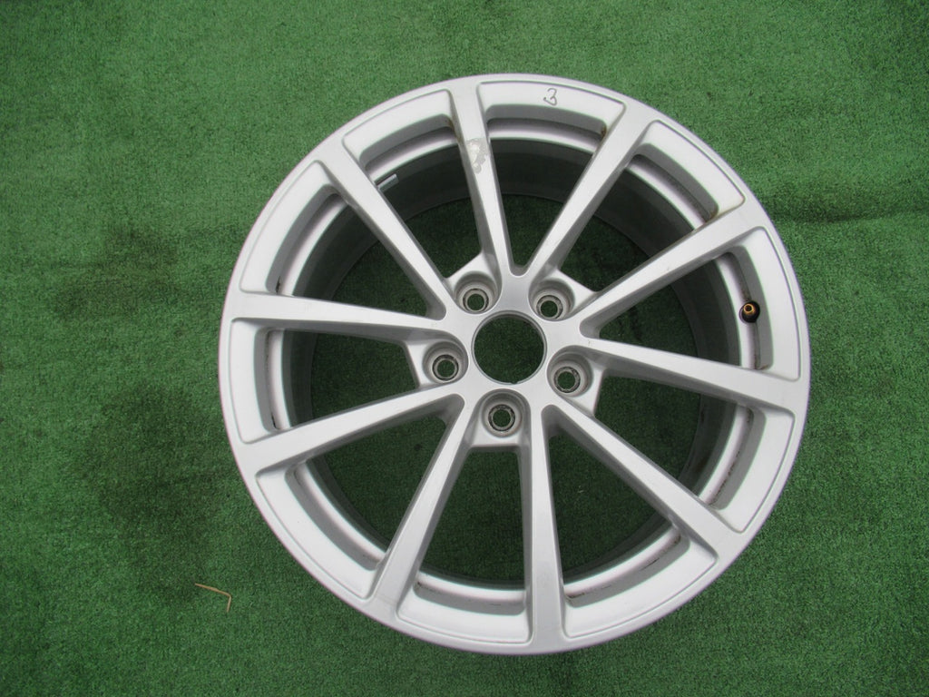 1x Alufelge 17 Zoll 7.5" 5x112 36ET Glanz Silber 4K0601025 Audi A6 C8 Rim Wheel