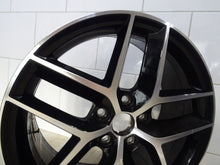 Laden Sie das Bild in den Galerie-Viewer, 1x Alufelge 18 Zoll 7.5" 5x112 51ET Glanz Schwarz 5F0601025AB Seat Leon FEL6428030481rl