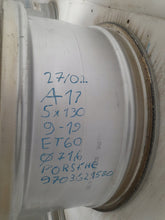 Load image into Gallery viewer, 1x Alufelge 19 Zoll 9.0" 5x130 60ET Glanz Silber 97036215802 Porsche Rim Wheel FEL7662749632kf