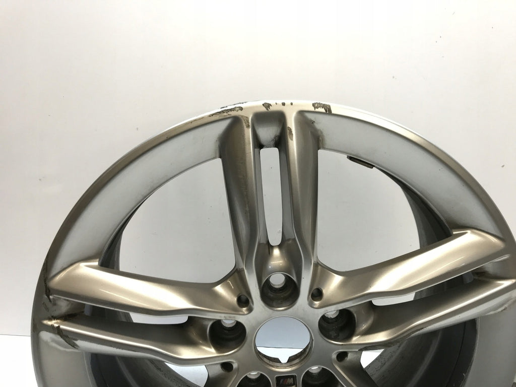 1x Alufelge 17 Zoll 7.5" 5x120 54ET Glanz Silber 7848601 BMW 2 F45 F46 Rim Wheel