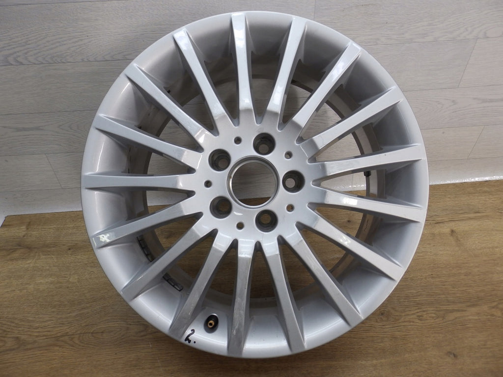 1x Alufelge 17 Zoll 7.5" 5x112 47ET Glanz Silber A2044011202 Mercedes-Benz