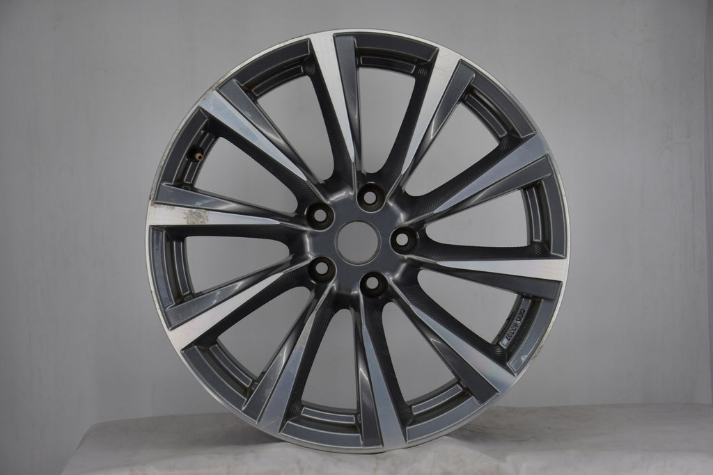 1x Alufelge 19 Zoll 7.0" 5x114.3 40ET Graphit KE409-4E400 Mg X-Trail Qashqai