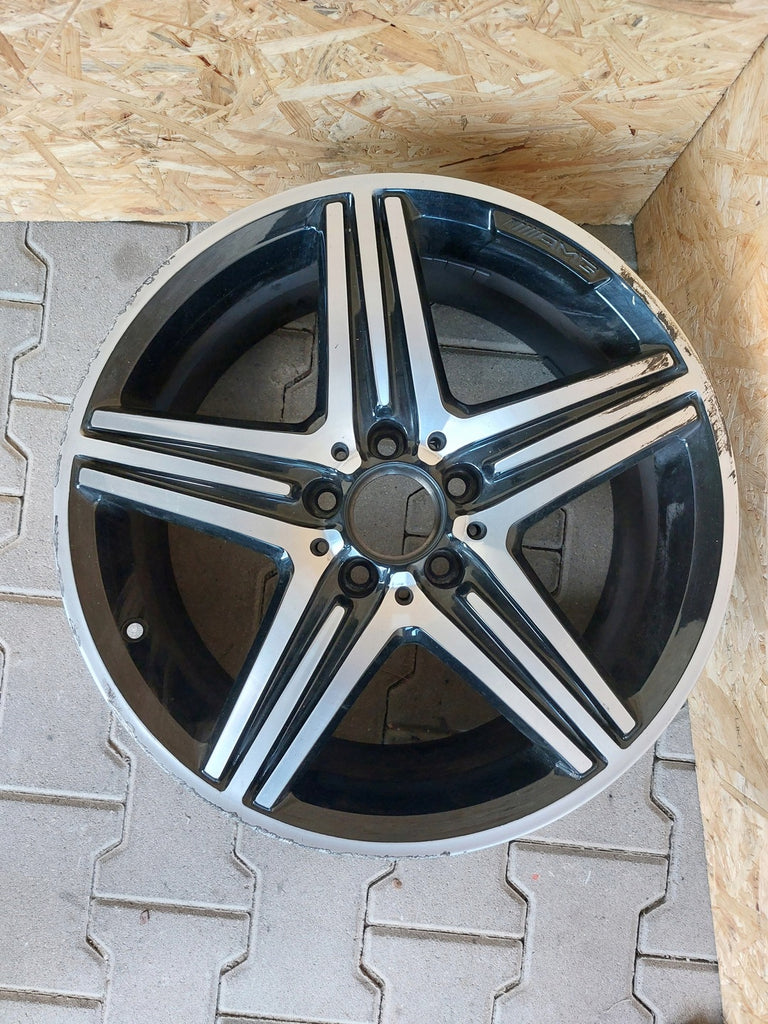 1x Alufelge 18 Zoll 8.0" 5x112 48ET A1764010402 Mercedes-Benz Amg Rim Wheel