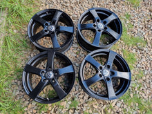 Load image into Gallery viewer, 4x Alufelge 16 Zoll 6.5" 5x112 50ET Glanz Schwarz KBA47675 VW Golf Rim Wheel FEL9559646593wx