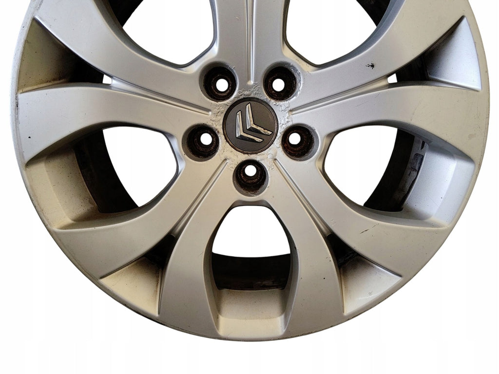 4x Alufelge 17 Zoll 7.0" 5x108 Glanz Silber 9656877580 Citroën C5 Iii Rim Wheel FEL9168945881nk