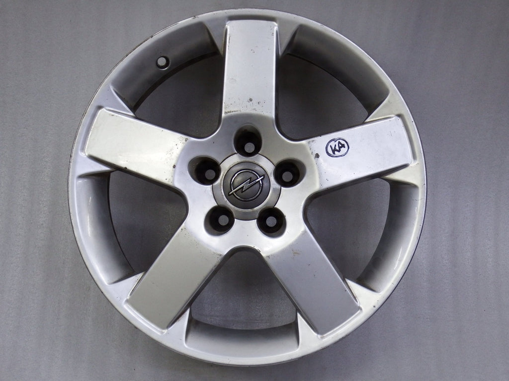 1x Alufelge 17 Zoll 6.5" 5x110 44ET Glanz Silber SL1862 Opel Vectra Zafira