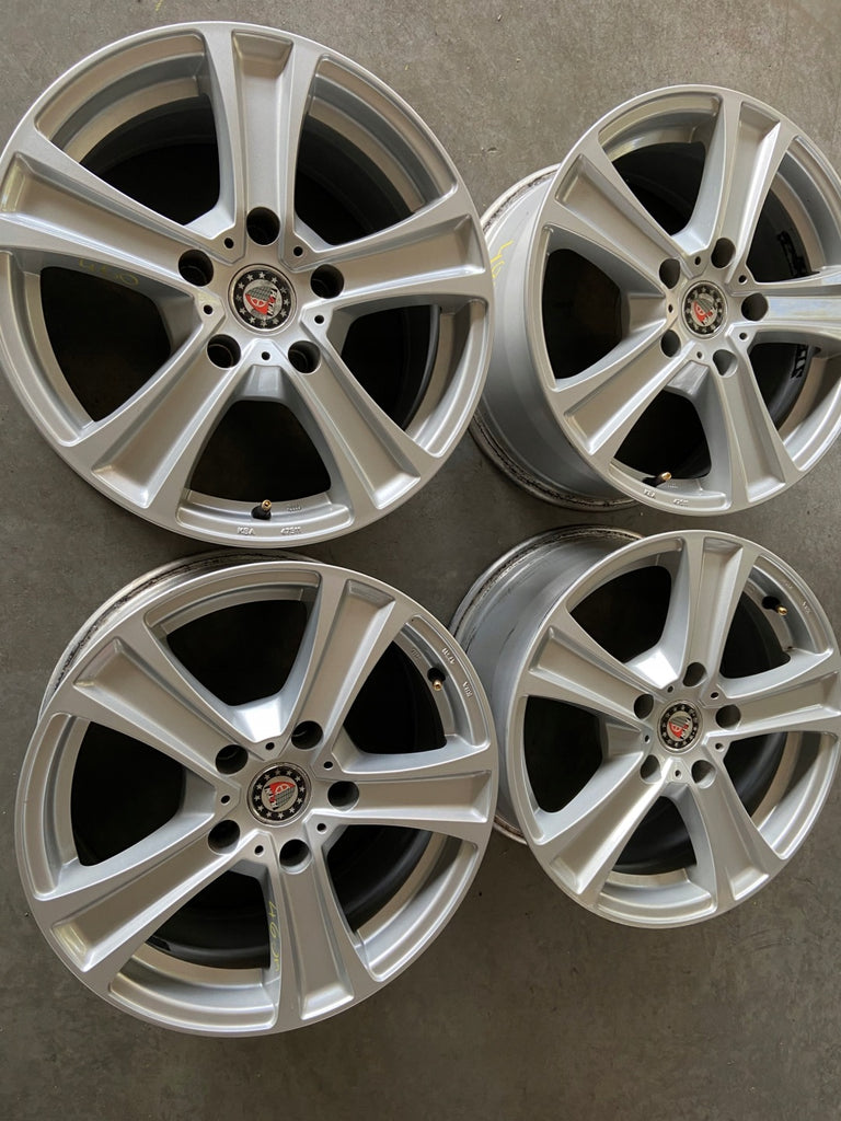 4x Alufelge 16 Zoll 7.0" 5x120 34ET Glanz Silber 6762791 BMW Rim Wheel FEL8275507312hc