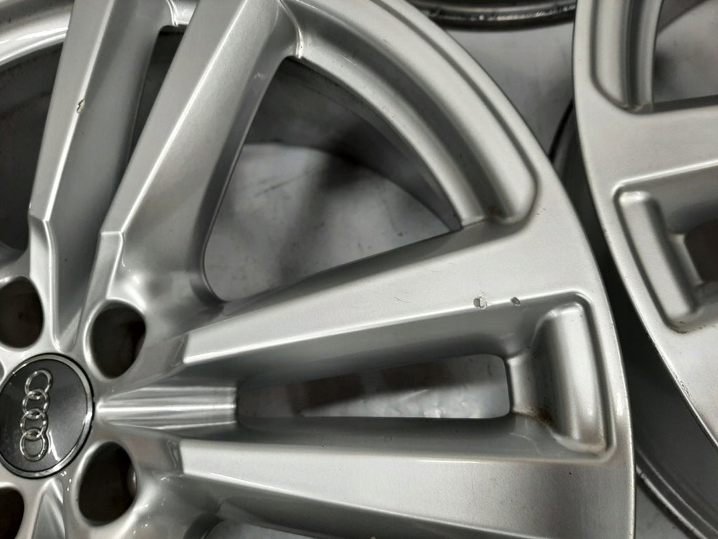 4x Alufelge 20 Zoll 8.0" 5x112 28ET Glanz Silber Audi Q7 Rim Wheel FEL9915999156aj