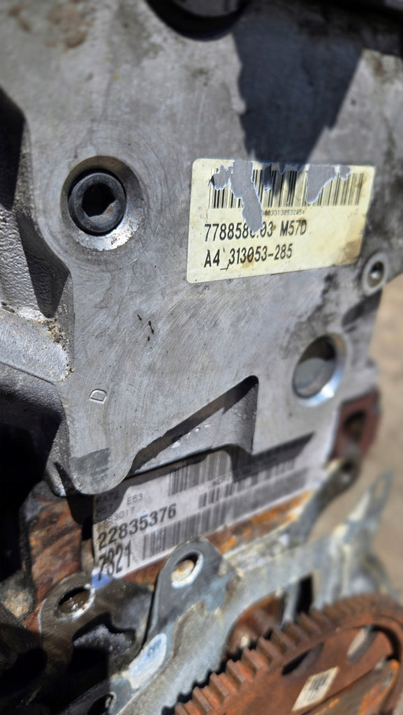 Motorblock BMW X5 E53 M57D30 Diesel Unkomplett