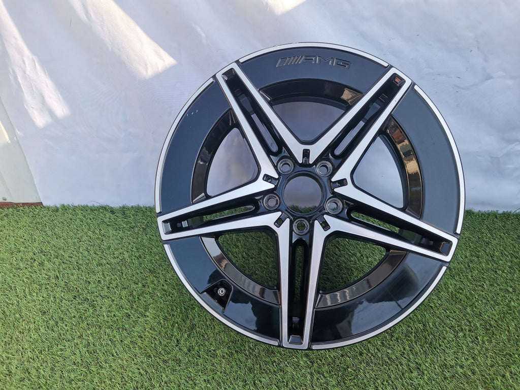 1x Alufelge 18 Zoll 9.0" 5x112 58ET Glanz Graphit A2064016600 Mercedes-Benz W206