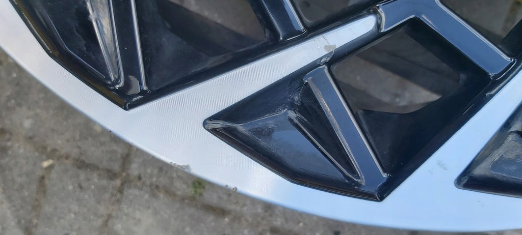 1x Alufelge 20 Zoll 8.5" 5x114.3 Schwarz 52910-G1210 Hyundai Ioniq Rim Wheel FEL7477580206vf