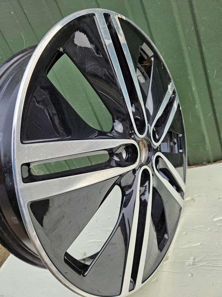 1x Alufelge 20 Zoll 5.5" 5x112 53ET Glanz Silber 6856899 BMW I3 Rim Wheel FEL4877824004bz