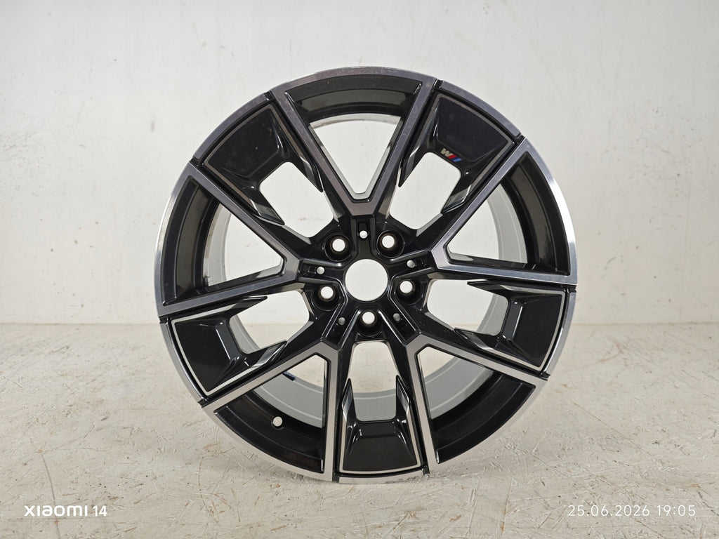 1x Alufelge 18 Zoll 8.5" 5x112 36ET Glanz Schwarz 8747286 BMW Rim Wheel FEL8109165366lb