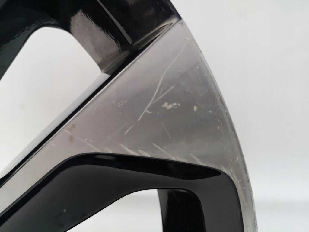 1x Alufelge 15 Zoll 5.5" 5x100 40ET Glanz Schwarz 2G0601025AG VW Polo Rim Wheel FEL9232983858gu