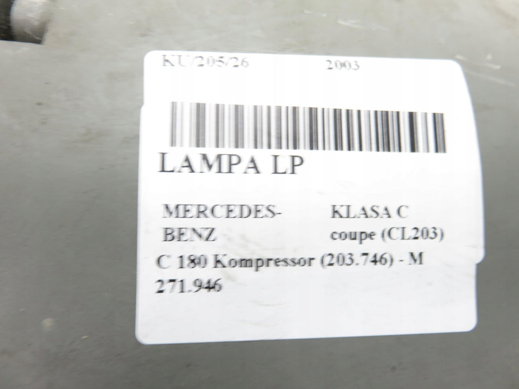 Frontscheinwerfer Mercedes-Benz Coupe Cl203 M1131585-A Links Headlight SCH8206930497in
