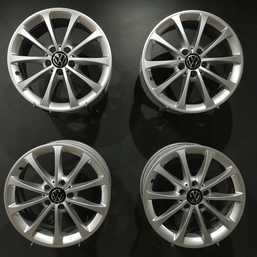 4x Alufelge 17 Zoll 6.5" 5x112 44ET Mercedes-Benz Passat B8 Golf I Rim Wheel FEL9111479654sq