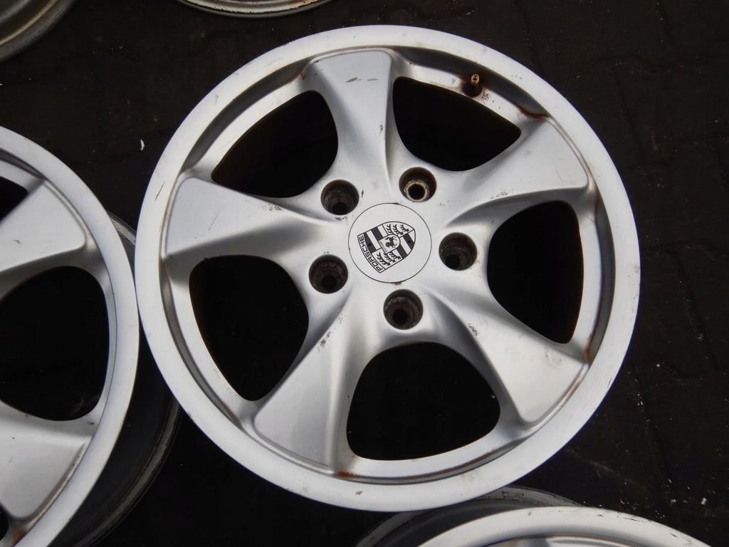 4x Alufelge 17 Zoll 7.0" 5x130 98636212401 98636212606 Porsche 986 Rim Wheel FEL1098176102sd