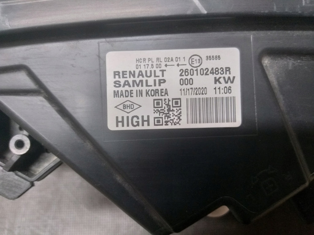 Frontscheinwerfer Renault Arkana 260102483R Rechts Scheinwerfer Headlight SCH1795466342ub
