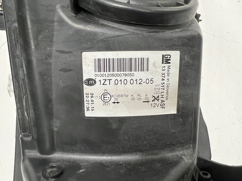 Frontscheinwerfer Opel Astra J 1ZT010012-05 Xenon Links Scheinwerfer Headlight SCH3829166794zu