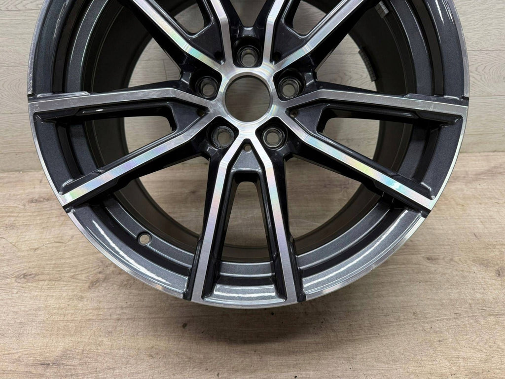 1x Alufelge 18 Zoll 8.5" 5x112 40ET Glanz Graphit 6897082 BMW 3 G21 G20 FEL5179616794wu
