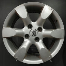 Load image into Gallery viewer, 4x Alufelge 16 Zoll 6.5" 4x108 31ET Glanz Silber 9681285480 F510019 Peugeot I FEL1787178167lk