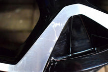 Laden Sie das Bild in den Galerie-Viewer, 1x Alufelge 18 Zoll 7.0&quot; 4x108 35ET Glanz Schwarz 00128-RR Opel Crossland X