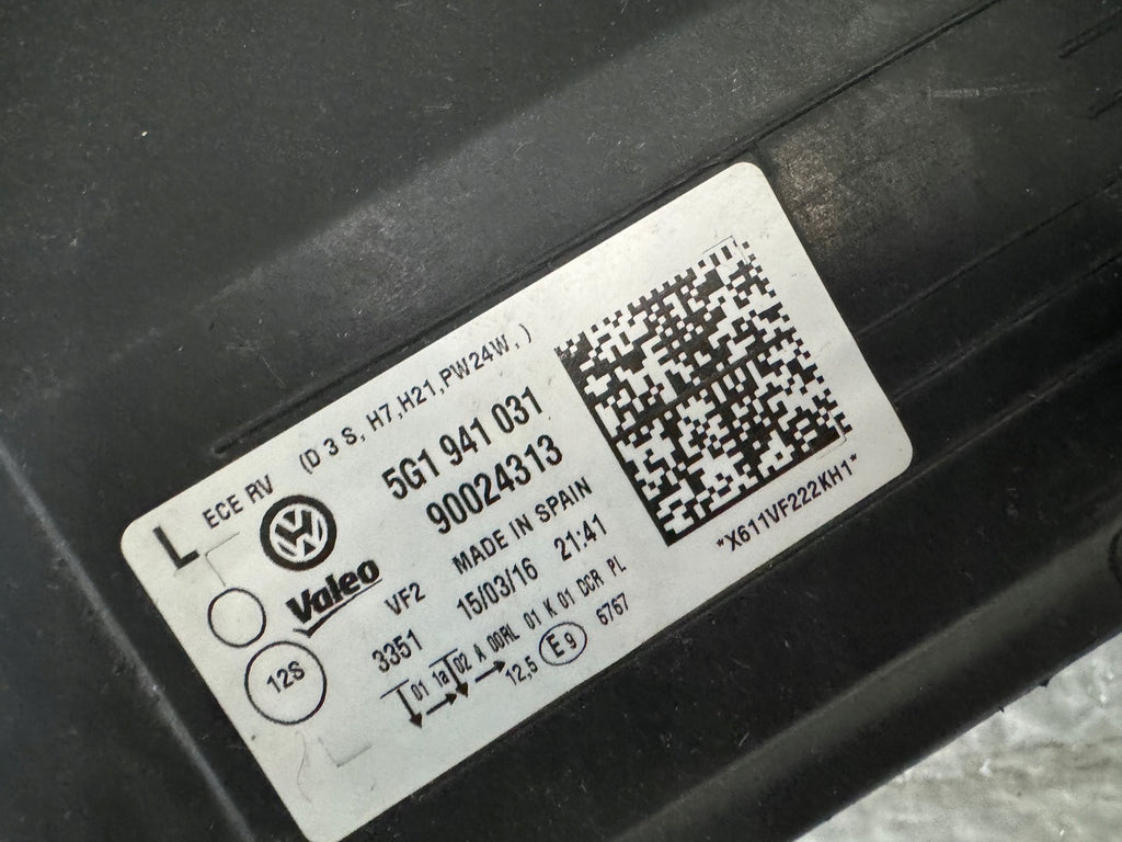 Frontscheinwerfer VW Golf VII 5G1941031 Xenon Links Scheinwerfer Headlight SCH2857004519pd