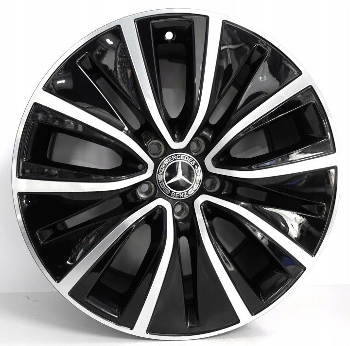 4x Alufelge 18 Zoll 8.0" 5x112 33ET Glanz Schwarz A2574010700 Mercedes-Benz FEL7441096180ek