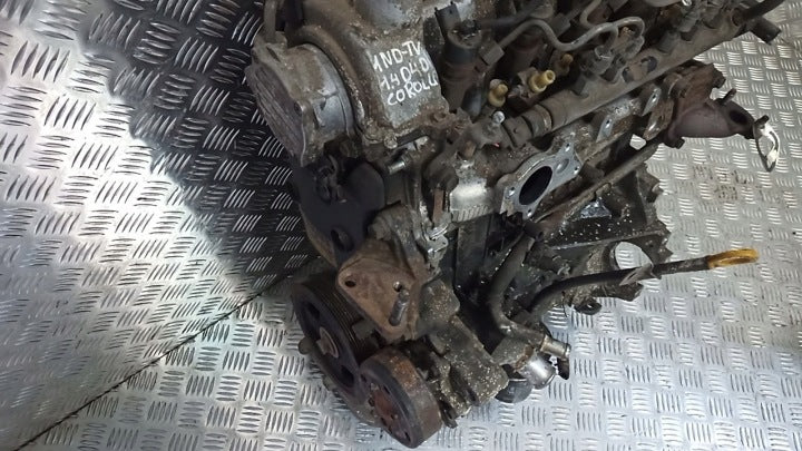 Motor Toyota Corolla 1ND-TV 1.4 75PS 2002 Diesel Engine Unkomplett MOT4433725953mb