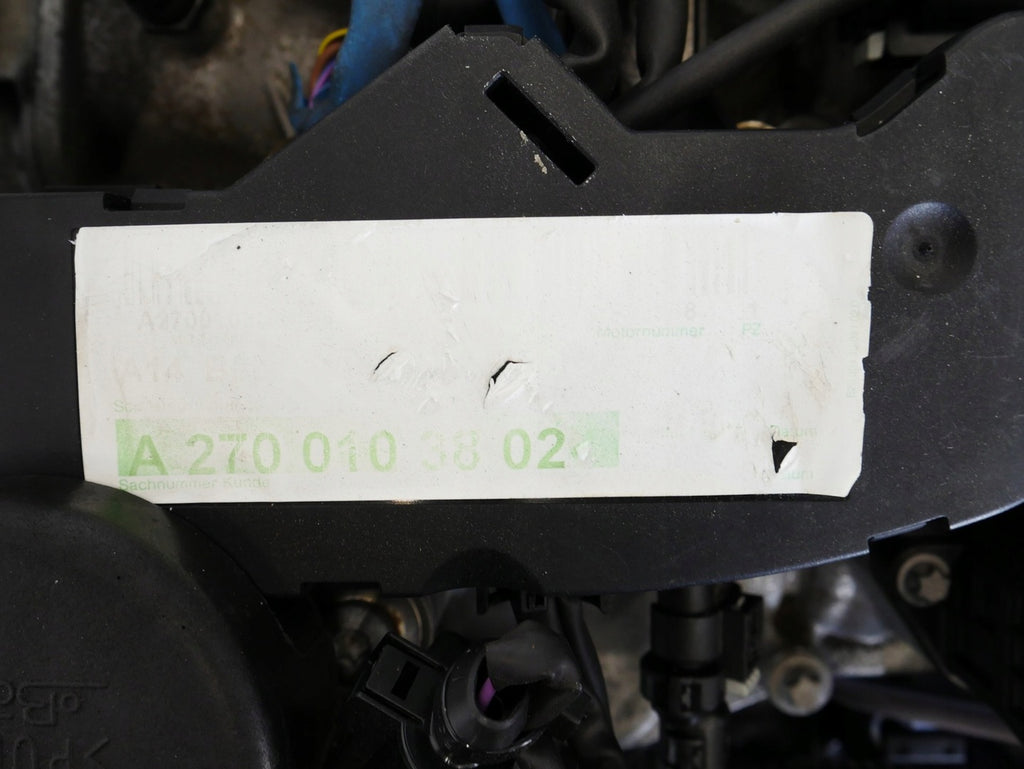 Motor Mercedes-Benz W176 W246 270910 1.6 109TKm Benzin Engine Unkomplett