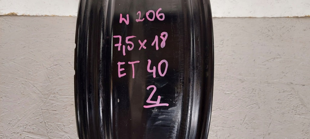 1x Alufelge 18 Zoll 7.5" 5x112 40ET A2064014900 Mercedes-Benz W206 Rim Wheel FEL1308436832zf