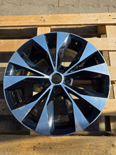 Load image into Gallery viewer, 1x Alufelge 18 Zoll 8.0" 5x112 44ET Glanz Schwarz 3V0601025P Skoda Superb Iii FEL6415276928bk