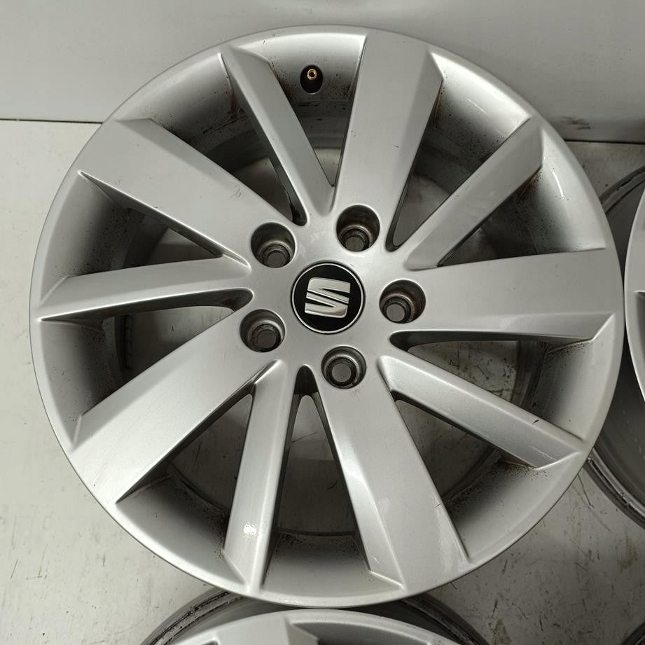 4x Alufelge 16 Zoll 6.5" 5x112 46ET 5F0601025 Seat Leon Octavia Iii Rim Wheel FEL8950687314qr