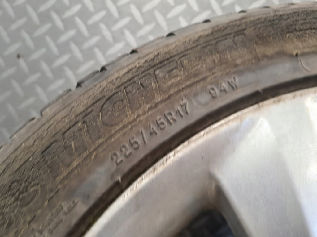 1x Alufelge 17 Zoll " 5x110 13260607 Opel Astra Zafira Meriva Rim Wheel