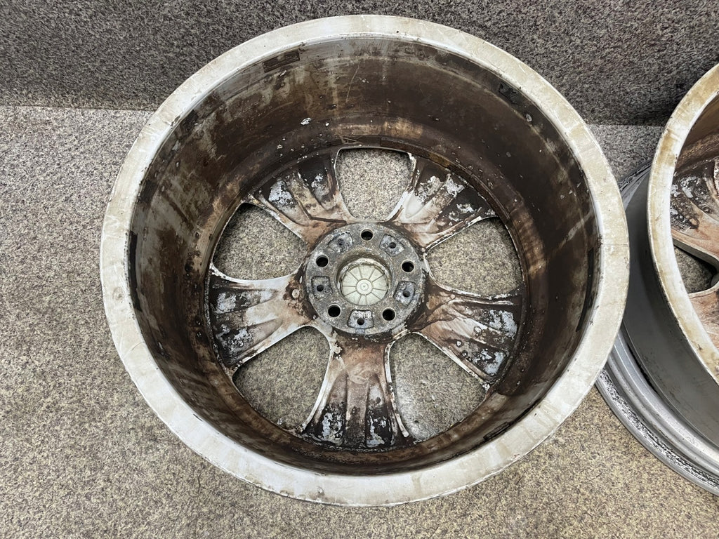 1x Alufelge 19 Zoll 9.0" 5x120 48ET Silber 6772247 BMW X5 E70 E71 Rim Wheel FEL9717014840es